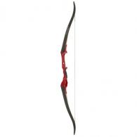 October Mountain Ascent Recurve Bow Red 58 in. 20 lbs. Right Hand - OMP81549