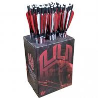 Warrior River Carbon Crossbow Bolt 20 in. Half Moon 72 pk. - WRBOLT20-72