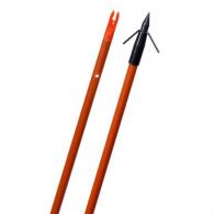 Fin Finder Raider Bowfishing Arrow Orange w/Typhoon Point - 60848