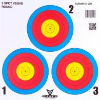 30-06 Mini Paper Target 3 Spot Vegas 100 pk. - TARMINI3-100