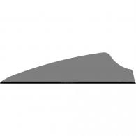 Q2i Fusion X-II Vanes Gray 2.1 in. 100 pk. - Q05040