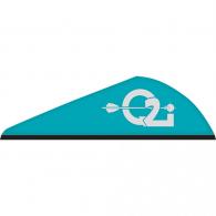 Q2i Rapt-X Vanes Teal 100 pk. - Q010410