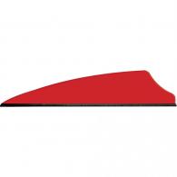 Q2i Fusion X-II Vanes Flo Red  2.5 in. 100 pk. - Q06047