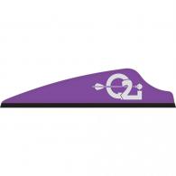 Q2i Fusion X-II SL Vanes Violet 2.1 in. 100 pk. - Q210411