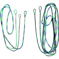 FirstString Genesis String and Cable Set Flo Green/ Blue - 5A25-AO-0110156