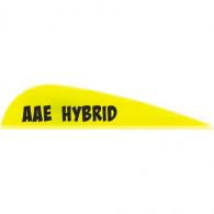 Arizona Archery Enterprise Hybrid 16 Vanes Yellow 1.7 in. 100 pk. - HY16YE100