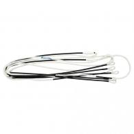 GAS Ghost XV String and Cable Set White w/ Black Serving Mathews TRX 38 - GXVTRX38