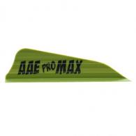 Arizona Archery Enterprise Pro Max Vanes OD Green 1.7 in. 100 pk. - PMHAODG100