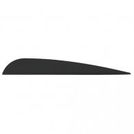 Arizona Archery Enterprise Elite Plastifletch Vanes Black 3.875 in. 100 pk. - EPA40BK100