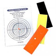 Specialty Archery Circles/Dots Black/Orange/Yellow - 614C
