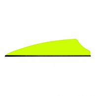 Q2i Fusion X-II Vanes Neon Yellow 2.1 in. 100 pk. - Q05046