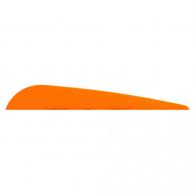 Bohning Bronco Vanes Neon Orange 4 in. 100 pk. - 10502NO4