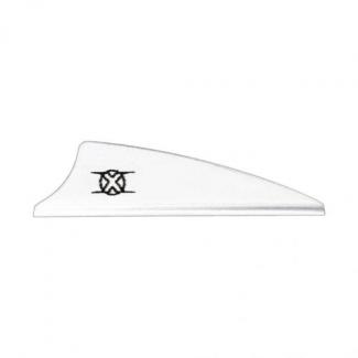 Bohning Shield Cut X Vanes White 1.75" 100 pk. - 10772WH175