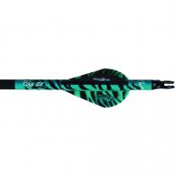 Bohning Blazer Vanes Teal Tiger 36 pk. - 10831TT2