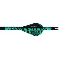 Bohning Blazer Vanes Teal Tiger 100 pk. - 10832TT2