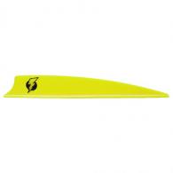 Bohning Bolt Vanes Neon Yellow 3.5 in. 100 pk. - 101034NY35