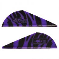 Bohning Blazer Vanes Purple Tiger 100 pk. - 10832PUT