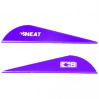 Bohning Heat Vanes Purple 36 pk. - 101036PU25