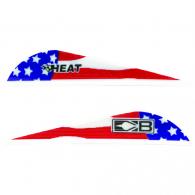 Bohning Heat Vanes American Flag 36 pk. - 101036AF25
