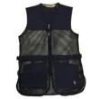 245M DUAL PAD MESH SHOTGUN VEST NAVY  S