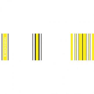 Bohning Arrow Wraps Crested Yellow 7 in. Standard 13 pk. - 501041CYE