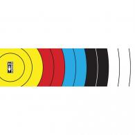 Bohning Arrow Wraps Target Face 4 in. Small 13 pk. - 501002TGT