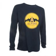 Alpine Long Sleeve Tee Navy XLarge - 1601248