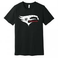 Elevation Target Tee Black Medium - 1601254