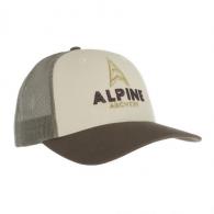 Alpine Low Pro Trucker Cap Brown/Loden/Tan - 1601258