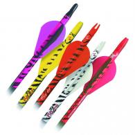 Bohning Blazer Arrow Wraps Yellow Tiger 4 in. 13 pk. - 501001YT