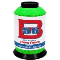BCY B55 Bowstring Material Fluorescent Green 1/4 lb. - 1003158