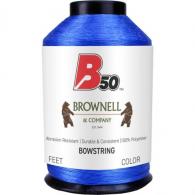 Brownell B50 Bowstring Material Blue 1/4 lb. - FA-TDBU-B50-14