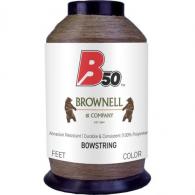 Brownell B50 Bowstring Material Medium Brown 1/4 lb. - FA-TDMB-B50-14