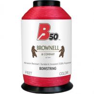 Brownell B50 Bowstring Material Red 1/4 lb. - FA-TDRD-B50-14