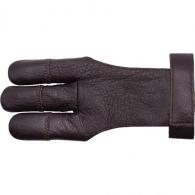 30-06 Outdoors CowHide Shooting Glove Brown 3 Finger Medium