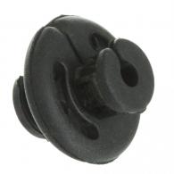 October Mountain Quick Crimp Kisser Button Black 100pk. - 1601158
