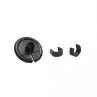 October Mountain Pin Point Kisser Button Black 9/16 in. 100 pk. - 37656