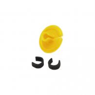 October Mountain String Love 2.0 Kisser Button Yellow 1 pk. - 60772