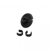 October Mountain String Love 2.0 Kisser Button Black 1 pk. - 60774