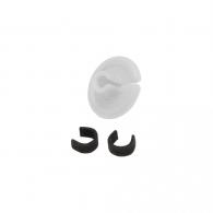 October Mountain String Love 2.0 Kisser Button White 25 pk. - 60783