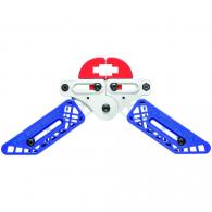 Pine Ridge Archery Kwik Stand Bow Support White/Red/Blue - 2559-WBR