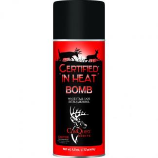 Conquest Scent Bomb Certified in Heat 4 oz.