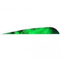 Gateway Parabolic Feathers TreBark-Green Camo 4 in. Right Wing 100 pk. - 400RPTGN-100