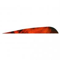 Gateway Parabolic Tre-Bark Feathers Tre-Orange Camo 4 in. Right Wing 100 pk. - 400RPTOR-100