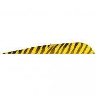 Gateway Parabolic Barred Feathers Yellow 5 in. Right Wing 50 pk. - 500RPBYL-50