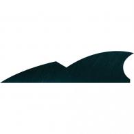 Gateway Batwing Feathers Black 2 in. Left Wing 50 pk. - 200LNSBK-50