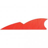 Gateway Batwing Feathers Rose Red 2 in. Left Wing 50 pk. - 200LNSRR-50