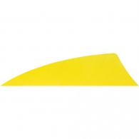 Gateway Rayzr Feathers Fluorescent Yellow 2 in. Left Wing 50 pk. - 200LRSFY-50