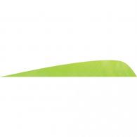 Gateway Parabolic Feathers Chartreuse 4 in. Left Wing 50 pk. - 400LPSCH-50