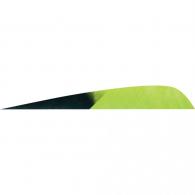 Gateway Parabolic Feathers Kuro Charteuse 4 in. Left Wing 50 pk. - 400LPKCH-50